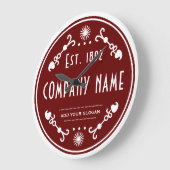 Grande Horloge Ronde Established Business Name, Decorative (Angle)