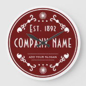 Grande Horloge Ronde Established Business Name, Decorative (Recto)