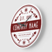 Grande Horloge Ronde Established Business Name, Decorative (Angle)