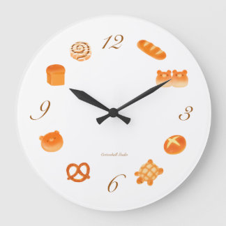 Grande Horloge Ronde Esthétique japonaise kawaii Boulangerie confortabl