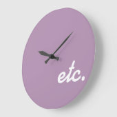 Grande Horloge Ronde Et Cetera (Angle)