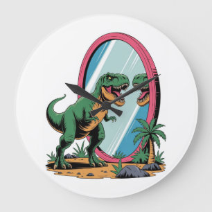 Grande Horloge Ronde Et j'ai tellement faim