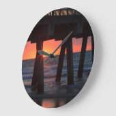 Grande Horloge Ronde États-Unis, Géorgie, île de Tybee, Tybee Pier (Angle)