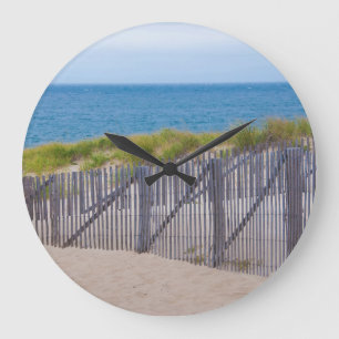Grande Horloge Ronde États-Unis, Massachusetts. Dunes Et Chemin