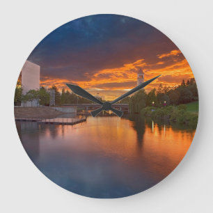 Grande Horloge Ronde États-Unis, Washington, Spokane, Riverfront Park
