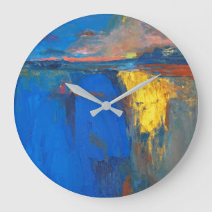 Grande Horloge Ronde été, minimaliste, résumé
