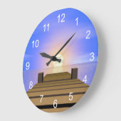 Grande Horloge Ronde Eté Sunset Dock (Angle)