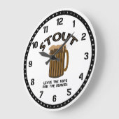 Grande Horloge Ronde Éteindre (Angle)