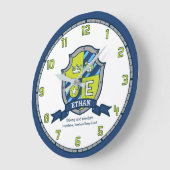 Grande Horloge Ronde Ethan boys name meaning green bear shield (Angle)