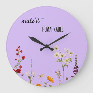 Grande Horloge Ronde Étiquettes de cintres pour bouteilles