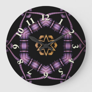 Grande Horloge Ronde Étoile électrique nord