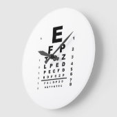 Grande Horloge Ronde Examen du graphique de test des yeux (Angle)