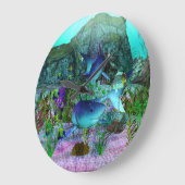 Grande Horloge Ronde Exploration requins 3D (Angle)