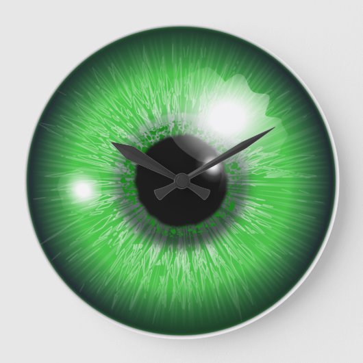 Grande Horloge Ronde EYE Clock (Recto)