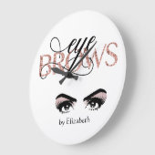 Grande Horloge Ronde Eyebrow Microblading Tinting Waxting Rose Gold Eye (Angle)