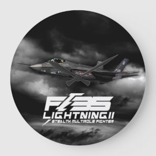 Grande Horloge Ronde F-35 Éclair II