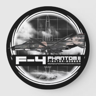Grande Horloge Ronde F-4 Phantom II