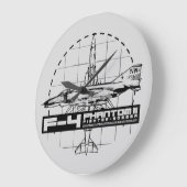 Grande Horloge Ronde F-4 Phantom II (Angle)