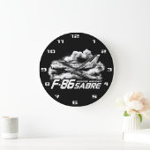 Grande Horloge Ronde F-86 Sabre (Maison)