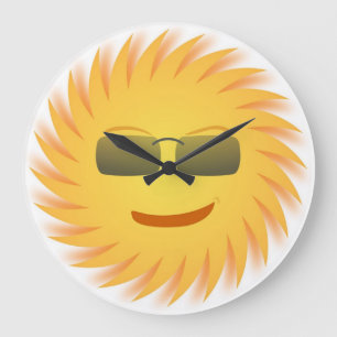 GRANDE HORLOGE RONDE FACE COOL