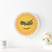 GRANDE HORLOGE RONDE FACE COOL (Maison)