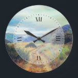 Grande Horloge Ronde Fall colors nature landscape<br><div class="desc">Fall colors nature panoramic landscape digital colorized.</div>