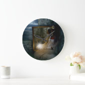 Grande Horloge Ronde Falln Vanité éternelle (Maison)