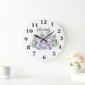 Grande Horloge Ronde Famille (Maison)