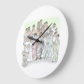 Grande Horloge Ronde Famille Caecilii (Angle)