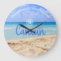 Famille Personnalisée Cancun Beach Vacances