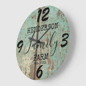 Grande Horloge Ronde Family de Rustic (Angle)