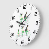 Grande Horloge Ronde Family Tandem Bicycle Cycling (Angle)