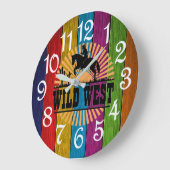 Grande Horloge Ronde Far West (Angle)