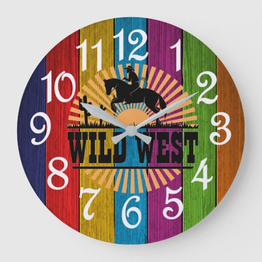 Grande Horloge Ronde Far West (Recto)