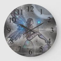 Fée bleue mystique - Art fantastique
