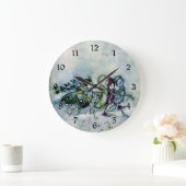 Grande Horloge Ronde Fées d'une songe d'une nuit d'été (Maison)