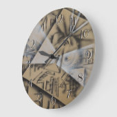 Grande Horloge Ronde Feminina Arrière (Angle)