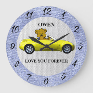 GRANDE HORLOGE RONDE FERME DE NURSERY