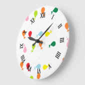Grande Horloge Ronde Fête aux ballons (Angle)