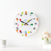 Grande Horloge Ronde Fête aux ballons (Maison)