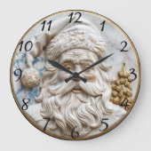 Grande Horloge Ronde Fête du Père Noël (Recto)