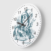 Grande Horloge Ronde Fête du thé de la haine (Angle)