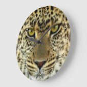 Grande Horloge Ronde Fierce Leopard (Angle)