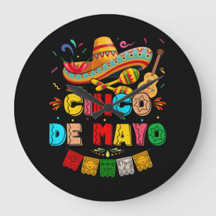 Grande Horloge Ronde Fiesta Cinco de Mayo