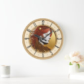 Grande Horloge Ronde fille Art déco (Maison)