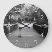Grande Horloge Ronde Fille Longboarder (Recto)