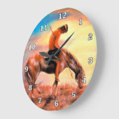 Grande Horloge Ronde Fin de l'horloge de piste (Angle)