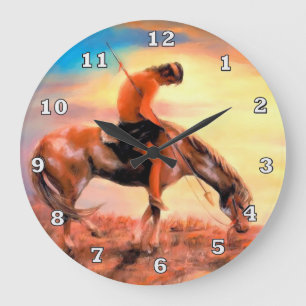 Grande Horloge Ronde Fin de l'horloge de piste