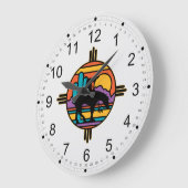 Grande Horloge Ronde Fin du sentier Amérindiens (Angle)