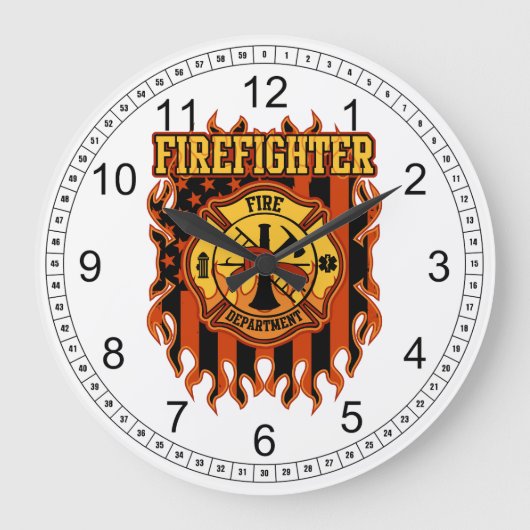 Grande Horloge Ronde Firefighter (Recto)